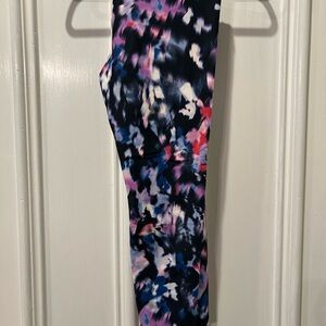 Old Navy Women's Abstract Leggings - Pink, Blue, Black